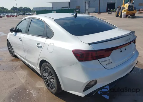 2022 Kia Forte Gt-Line из США, поврежденный, VIN 3KPF54AD6NE480953